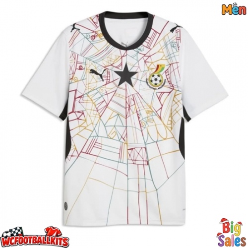 Ghana Replica Home Stadium Shirt World Cup 2026 Short Sleeve